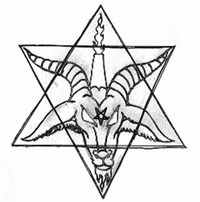 Hexagram Satan Goathead Hexagram Satan Goathead